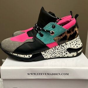 Steven Madden Multi-Colored Athletic Shoes